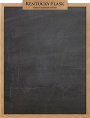 Oak Frame Wall Chalkboard with Header - 23"w x 30"h #FWCBH2330 Min 1